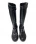 中古・古着 ANN DEMEULEMEESTER (アンドゥムルメステール) Leather Stan Riding Boot ブラック サイズ:38 1/2：35000円