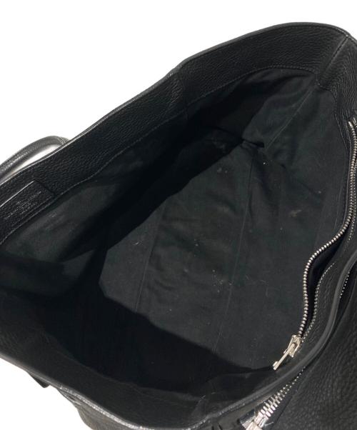 GOLDEN GOOSE（ゴールデングース）GOLDEN GOOSE (ゴールデングース) レザートートバッグ ブラックの古着・服飾アイテム