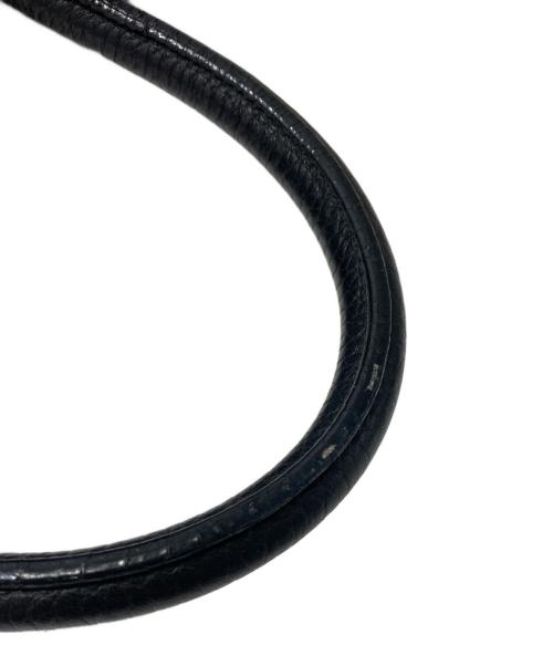 GOLDEN GOOSE（ゴールデングース）GOLDEN GOOSE (ゴールデングース) レザートートバッグ ブラックの古着・服飾アイテム