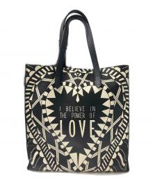 GIVENCHY（ジバンシィ）の古着「Power of Love トートバッグ」｜ブラック