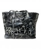 BALENCIAGAバレンシアガ）の古着「グラフィティ 2WAYトートバッグ」｜ブラック
