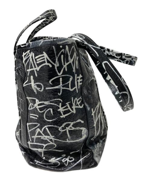 BALENCIAGA（バレンシアガ）BALENCIAGA (バレンシアガ) グラフィティ 2WAYトートバッグ ブラックの古着・服飾アイテム