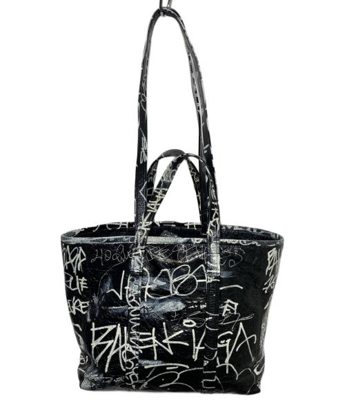 BALENCIAGA（バレンシアガ）BALENCIAGA (バレンシアガ) グラフィティ 2WAYトートバッグ ブラックの古着・服飾アイテム