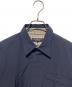中古・古着 BURBERRY BLACK LABEL (バーバリーブラックレーベル) コットンナイロンブレンドシャツ ネイビー サイズ:3：9000円