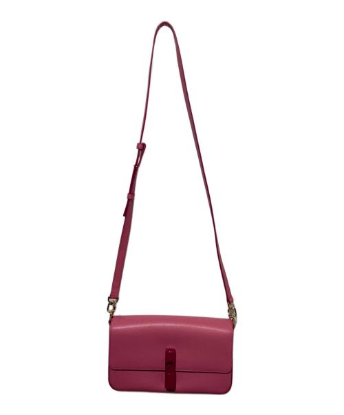 FURLA（フルラ）FURLA (フルラ) iride クロスボディバッグ ピンクの古着・服飾アイテム