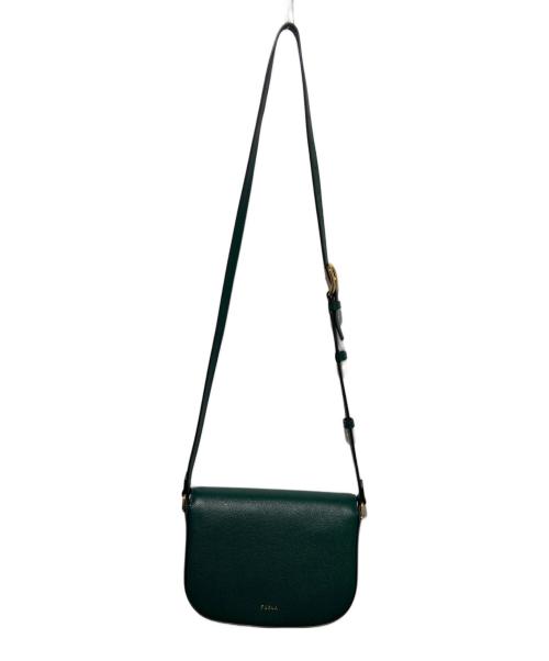 FURLA（フルラ）FURLA (フルラ) MOON LIGHTショルダーバッグ グリーンの古着・服飾アイテム