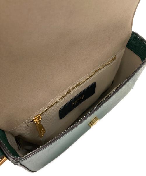 FURLA（フルラ）FURLA (フルラ) MOON LIGHTショルダーバッグ グリーンの古着・服飾アイテム