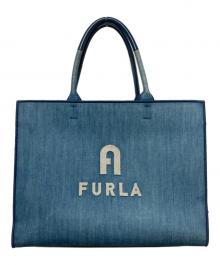 FURLA（フルラ）の古着「OPPORTUNITY トートバッグ」｜インディゴ