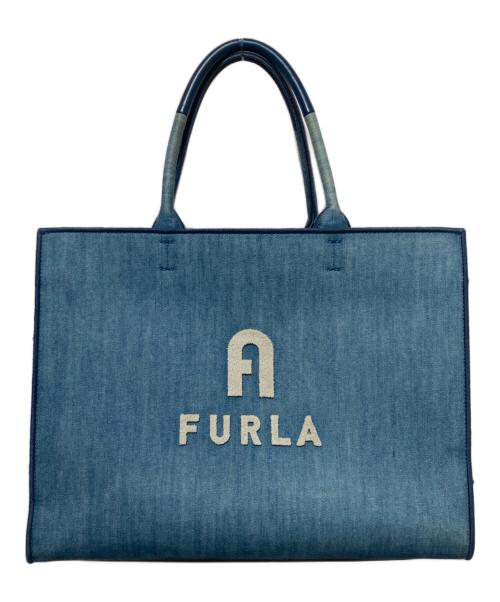 FURLA（フルラ）FURLA (フルラ) OPPORTUNITY トートバッグ インディゴの古着・服飾アイテム