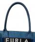 中古・古着 FURLA (フルラ) OPPORTUNITY トートバッグ インディゴ：10000円