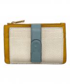 FURLAフルラ）の古着「グラツィア カードケース」｜イエロー×ベージュ