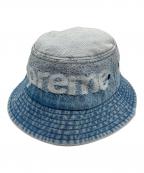SUPREMEシュプリーム）の古着「デニムバケットハット」｜インディゴ