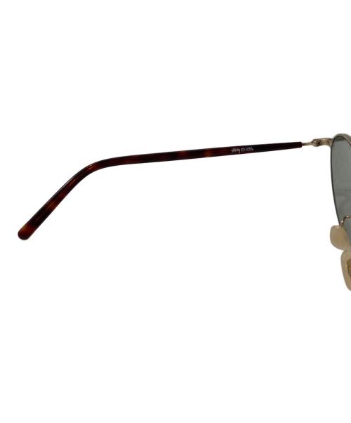 stussy（ステューシー）stussy (ステューシー) BENNYサングラス ブラウンの古着・服飾アイテム