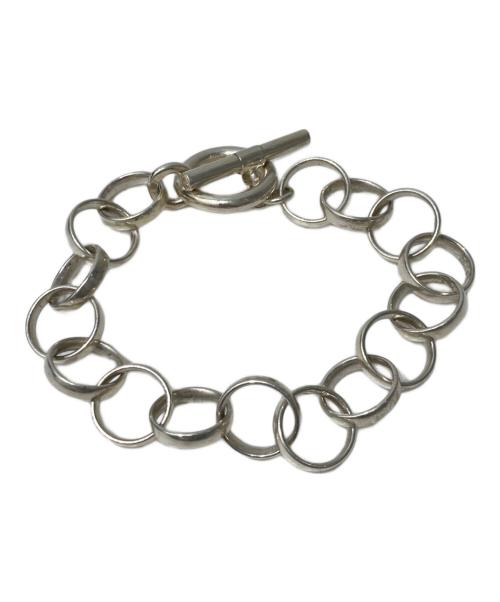 USED（ユーズド）USED (ユーズド) Tバーブレスレット シルバーカラーの古着・服飾アイテム