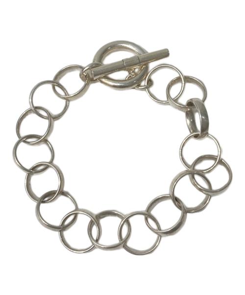 USED（ユーズド）USED (ユーズド) Tバーブレスレット シルバーカラーの古着・服飾アイテム