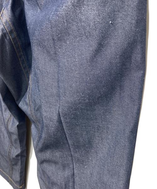 me ISSEY MIYAKE（ミーイッセイ ミヤケ）me ISSEY MIYAKE (ミーイッセイ ミヤケ) デニムワイドパンツ インディゴ サイズ:　の古着・服飾アイテム