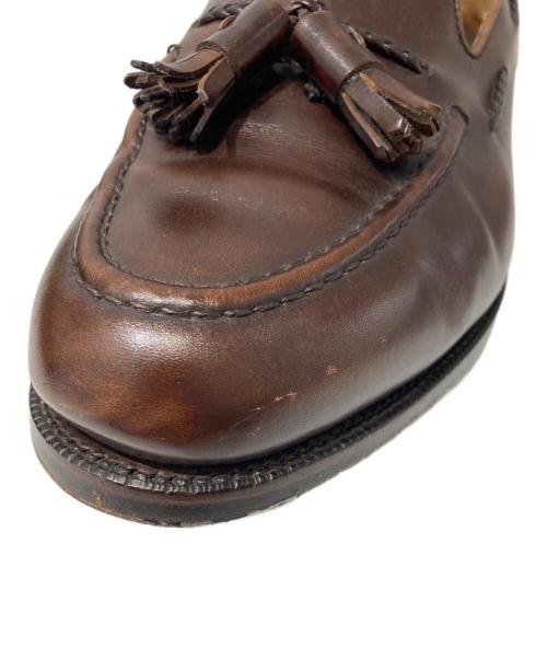 berwick（バーウィック）berwick (バーウィック) タッセルローファー ブラウン サイズ:8 1/2の古着・服飾アイテム