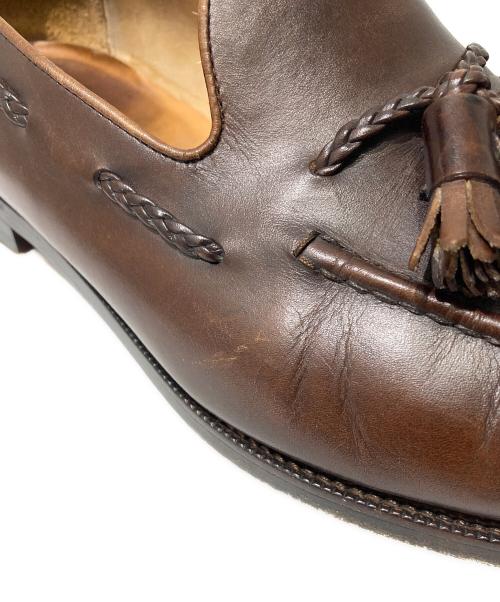 berwick（バーウィック）berwick (バーウィック) タッセルローファー ブラウン サイズ:8 1/2の古着・服飾アイテム