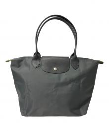 LONGCHAMP（ロンシャン）の古着「ル プリアージュ トートバッグ」｜グレー