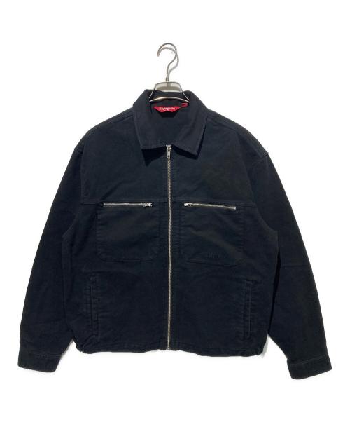 SUPREME（シュプリーム）SUPREME (シュプリーム) Moleskin Work Jacket ブラック サイズ:Mの古着・服飾アイテム