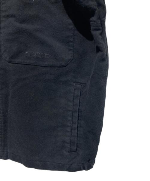 SUPREME（シュプリーム）SUPREME (シュプリーム) Moleskin Work Jacket ブラック サイズ:Mの古着・服飾アイテム