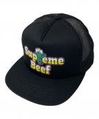 SUPREMEシュプリーム）の古着「Beef Mesh Back 5-Panel キャップ」｜ブラック
