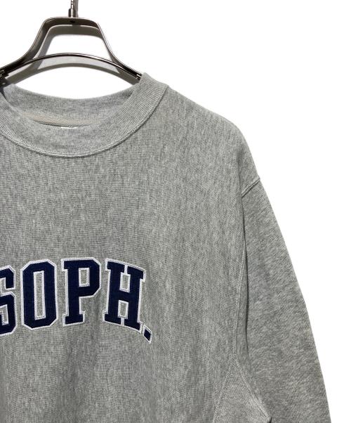Champion REVERSE WEAVE（チャンピオン リバース ウィーブ）Champion REVERSE WEAVE (チャンピオン リバース ウィーブ) SOPH. (ソフ) リバースタイプスウェット グレー サイズ:Ｍの古着・服飾アイテム