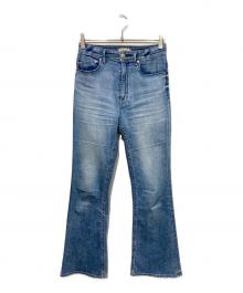 YANUK（ヤヌーク）の古着「ブーツカットジーンズ」｜インディゴ