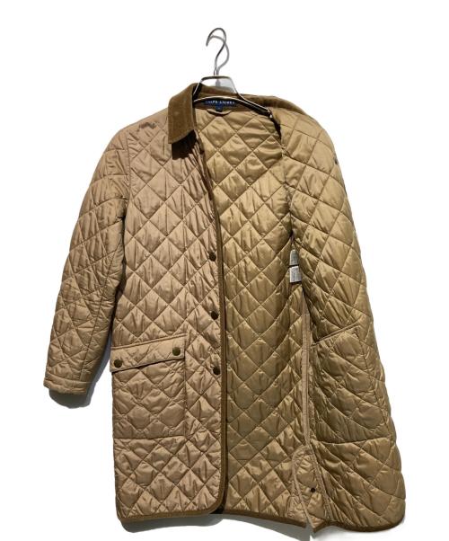 RALPH LAUREN（ラルフローレン）RALPH LAUREN (ラルフローレン) キルティングコート ベージュ サイズ:7の古着・服飾アイテム