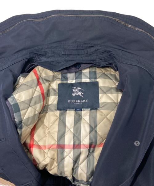 BURBERRY LONDON（バーバリーロンドン）BURBERRY LONDON (バーバリーロンドン) ライナー付きコート ネイビー サイズ:40の古着・服飾アイテム