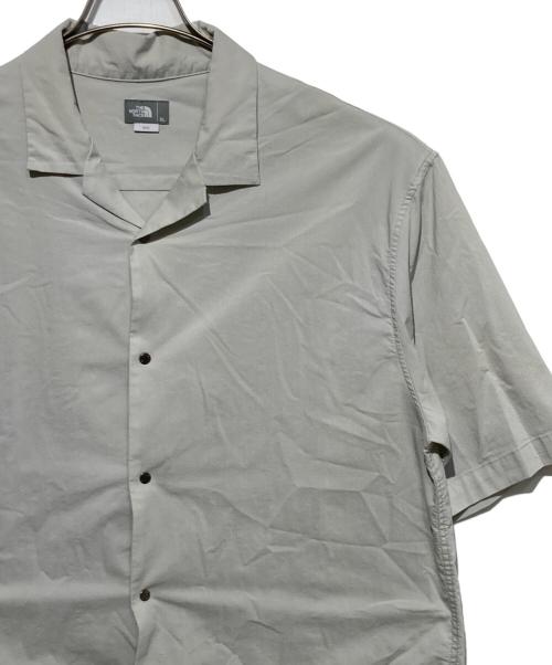 THE NORTH FACE（ザ ノース フェイス）THE NORTH FACE (ザ ノース フェイス) S/S Malapai Hill Shirt ライトグレー サイズ:XLの古着・服飾アイテム
