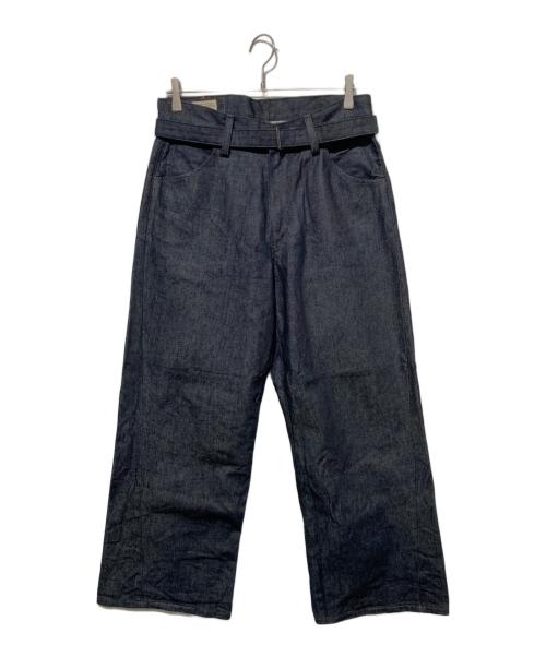 LEVI'S PReMIUM（リーバイス プレミアム）LEVI'S PReMIUM (リーバイス プレミアム) EDIFICE (エディフィス) 別注 TWISTED BELTED デニムパンツ インディゴ サイズ:W30の古着・服飾アイテム