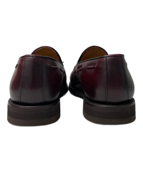 berwick（バーウィック）berwick (バーウィック) タッセルローファー バーガンディー サイズ:5 1/2の古着・服飾アイテム