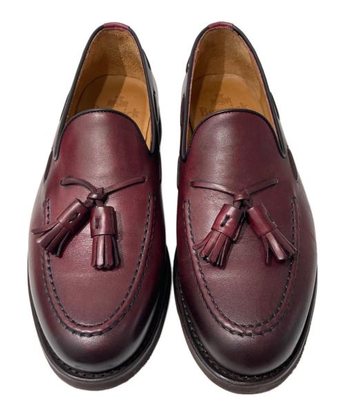 berwick（バーウィック）berwick (バーウィック) タッセルローファー バーガンディー サイズ:5 1/2の古着・服飾アイテム