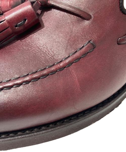 berwick（バーウィック）berwick (バーウィック) タッセルローファー バーガンディー サイズ:5 1/2の古着・服飾アイテム