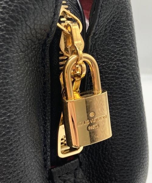 LOUIS VUITTON（ルイ ヴィトン）LOUIS VUITTON (ルイ ヴィトン) モンテーニュBB 2WAYバッグ ブラックの古着・服飾アイテム