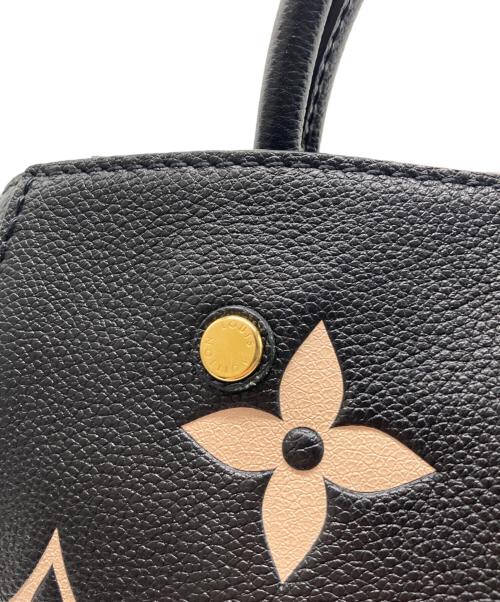 LOUIS VUITTON（ルイ ヴィトン）LOUIS VUITTON (ルイ ヴィトン) モンテーニュBB 2WAYバッグ ブラックの古着・服飾アイテム