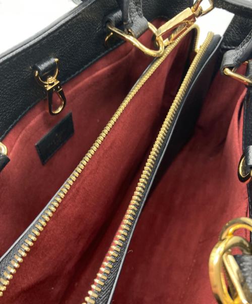 LOUIS VUITTON（ルイ ヴィトン）LOUIS VUITTON (ルイ ヴィトン) モンテーニュBB 2WAYバッグ ブラックの古着・服飾アイテム