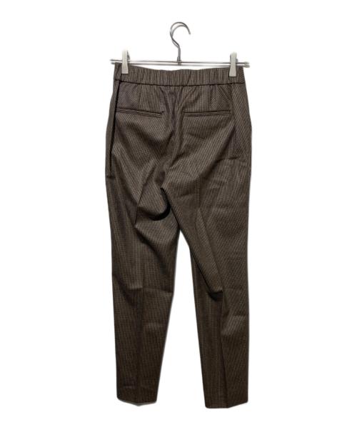 theory luxe（セオリーリュクス）theory luxe (セオリーリュクス) Leo Plaid Carol 2 Pant ブラウン サイズ:36 未使用品の古着・服飾アイテム