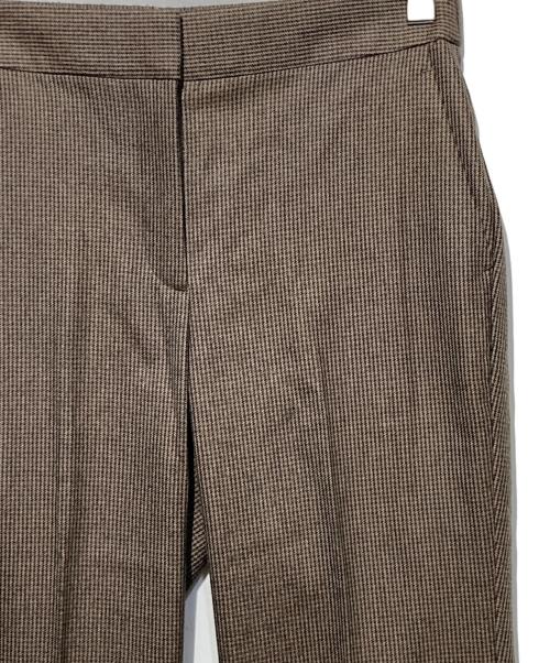 theory luxe（セオリーリュクス）theory luxe (セオリーリュクス) Leo Plaid Carol 2 Pant ブラウン サイズ:36 未使用品の古着・服飾アイテム