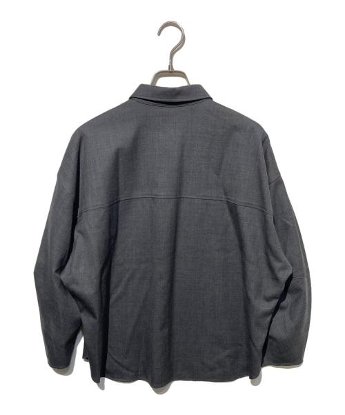 theory luxe（セオリーリュクス）theory luxe (セオリーリュクス) Suave Saxony Kallen Shirt グレー サイズ:38 未使用品の古着・服飾アイテム