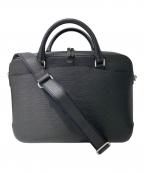 PELLE MORBIDAペッレモルビダ）の古着「Capitanoブリーフバッグ」｜ブラック