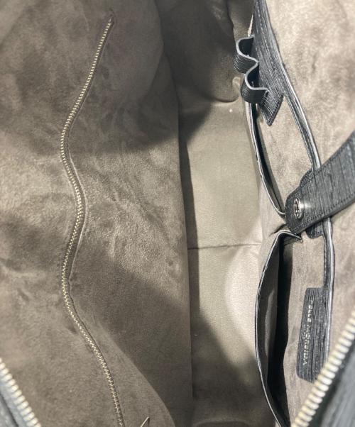 PELLE MORBIDA（ペッレモルビダ）PELLE MORBIDA (ペッレモルビダ) Capitanoブリーフバッグ ブラックの古着・服飾アイテム