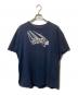 stussy（ステューシー）の古着「プリントTシャツ」｜ネイビー