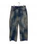 ANCELLM（アンセルム）の古着「AGING MIDDLE STRAIGHT 5P DENIM」｜インディゴ