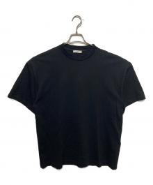 ATON（エイトン）の古着「スーピマコットン オーバーサイズ Tシャツ」｜ブラック