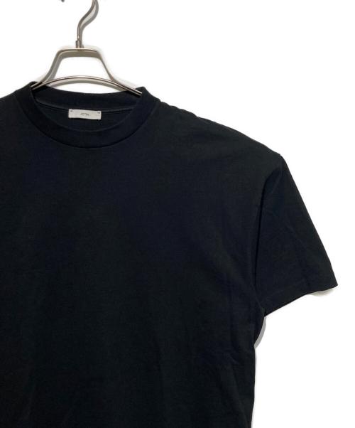 ATON（エイトン）ATON (エイトン) スーピマコットン オーバーサイズ Tシャツ ブラック サイズ:4の古着・服飾アイテム