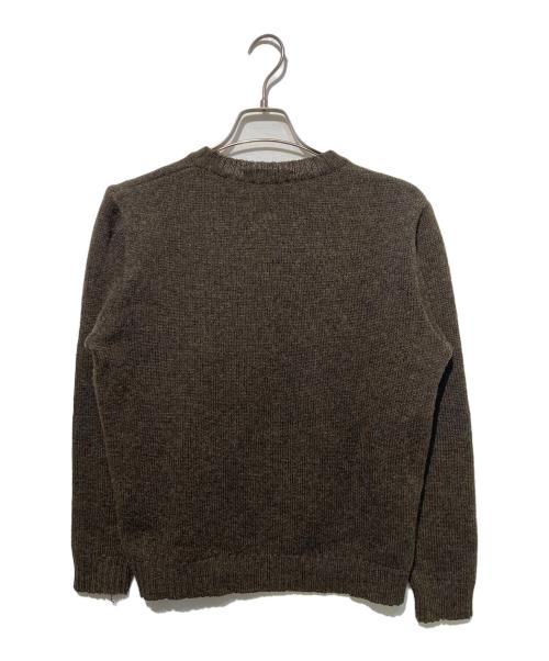 INVERALLAN（インバーアラン）INVERALLAN (インバーアラン) クルーネックニット ブラウン サイズ:38の古着・服飾アイテム