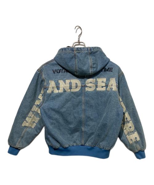 WIND AND SEA（ウィンダンシー）WIND AND SEA (ウィンダンシー) LIBERE (リベーレ) ジップアップデニムジャケット インディゴ サイズ:Sの古着・服飾アイテム