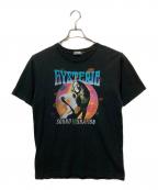 Hysteric Glamourヒステリックグラマー）の古着「プリントTシャツ」｜ブラック